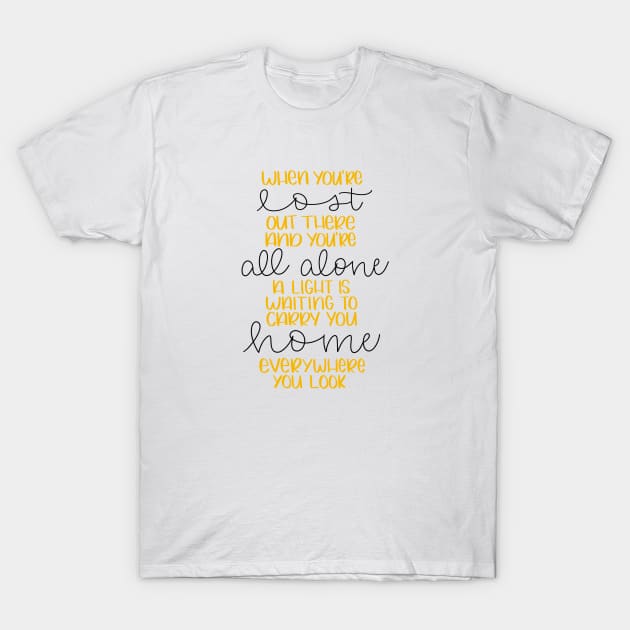 Everywhere You Look Full House T-Shirt by janiejanedesign